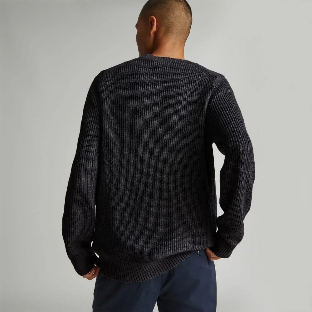 The No-Sweat Ribbed Crew | Heather Ash (4)