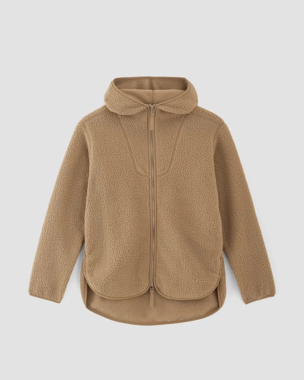 The ReNew Fleece Full-Zip Hoodie | Tiger's Eye (4)