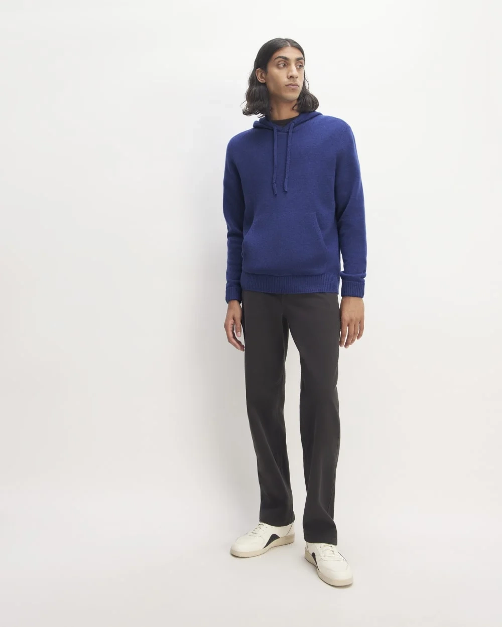 The Felted Merino Hoodie | Bellwether Blue Heather (5)