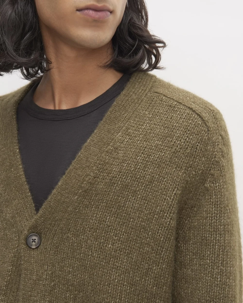 The Cloud Relaxed Cardigan | Beech (4)
