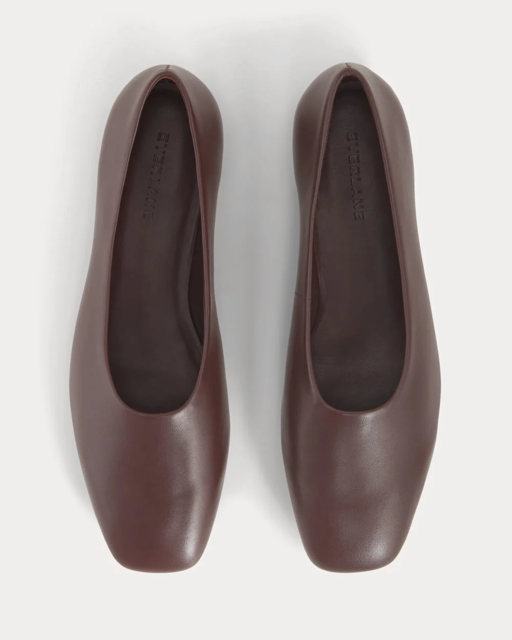 Gallery Square-Toe Flat | Burgundy (5)