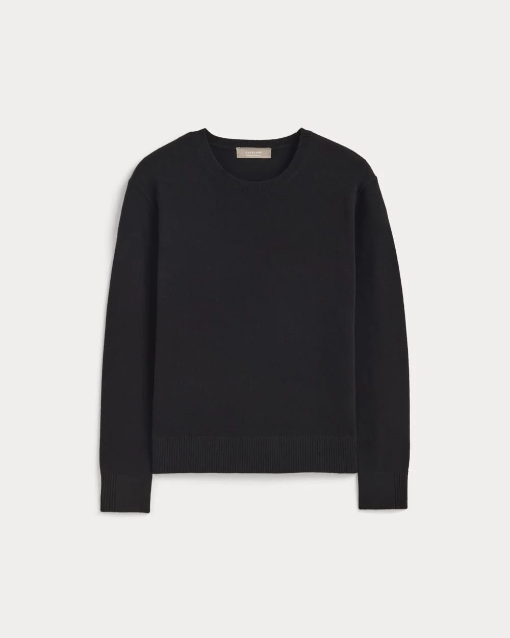 The Classic Crew in Cashmere | Black (4)