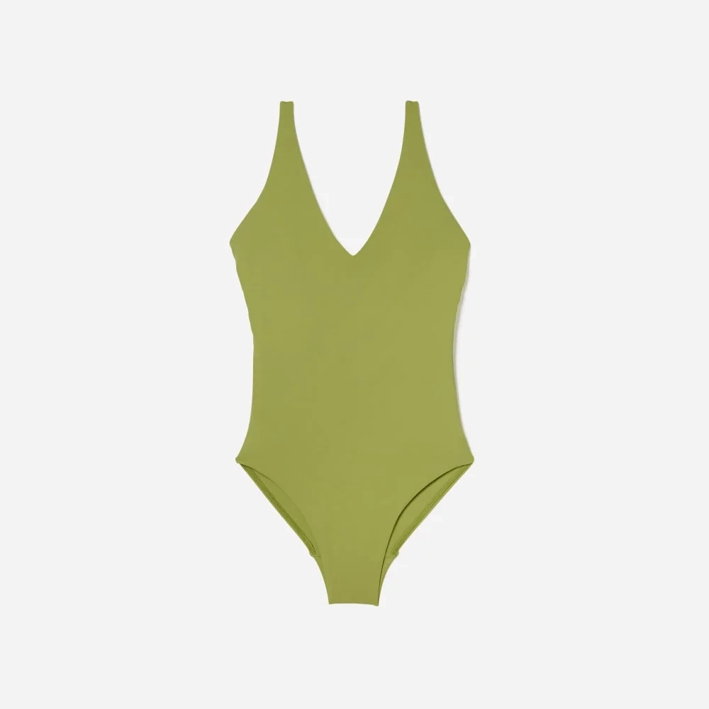 The V-Neck One-Piece | Pepper