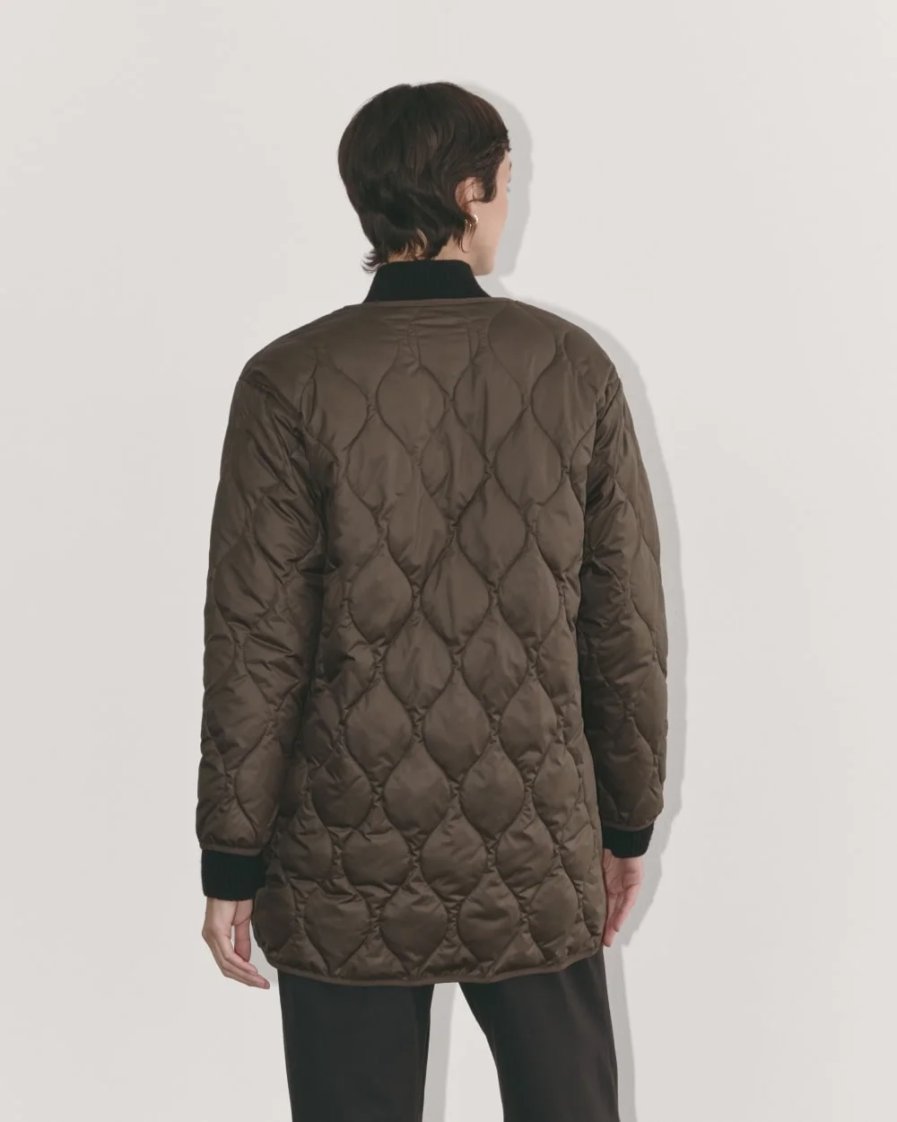 The Quilted Liner | Earth Brown (4)