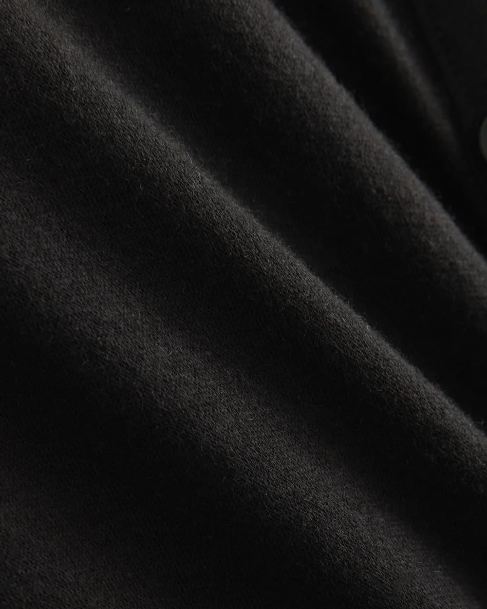 Sheer V-Neck Cardigan in Butterluxe | Black (6)