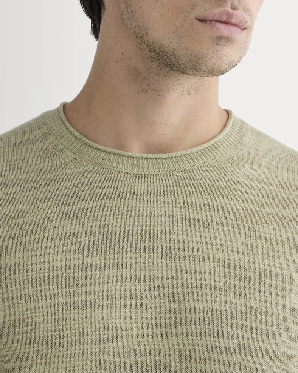 The Cotton Linen Pullover | Eucalyptus (2)