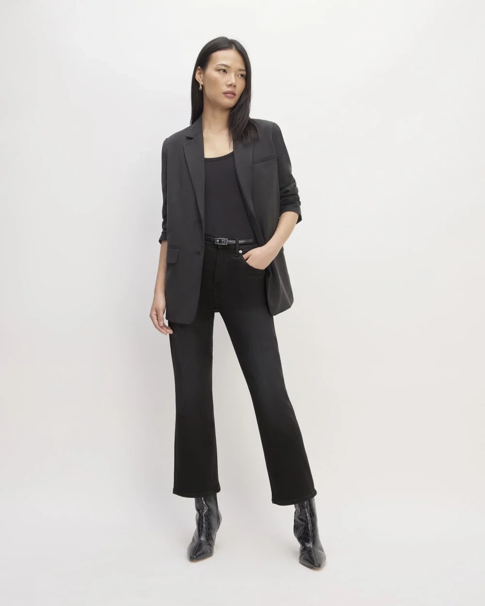 The Kick Bootcut Jean | Faded Black