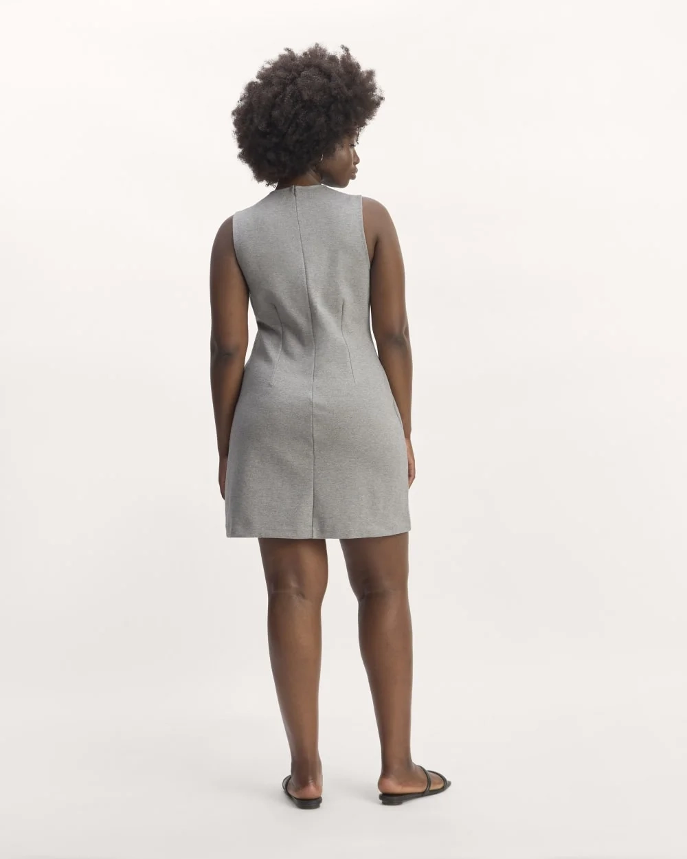 The Dream '90s Shift Dress | Mid Heather Grey (5)