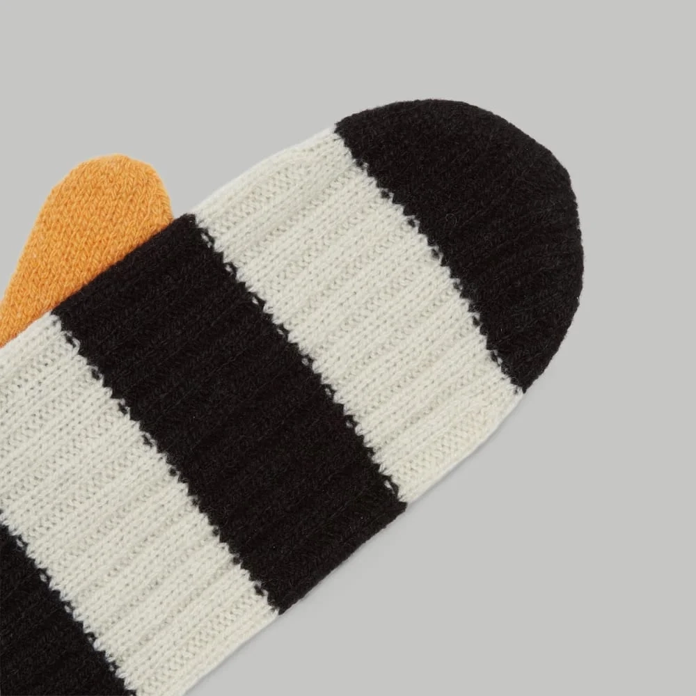 The Cashmere Mittens | Multi Stripe (6)