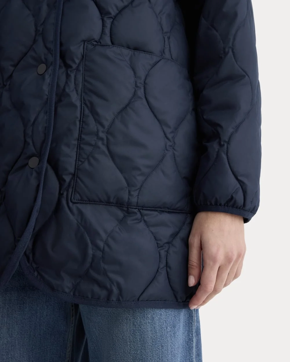 The Quilted Liner | Navy (6)