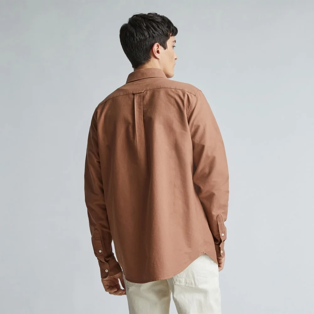 The Classic Oxford Shirt | Carob Brown | Standard (4)