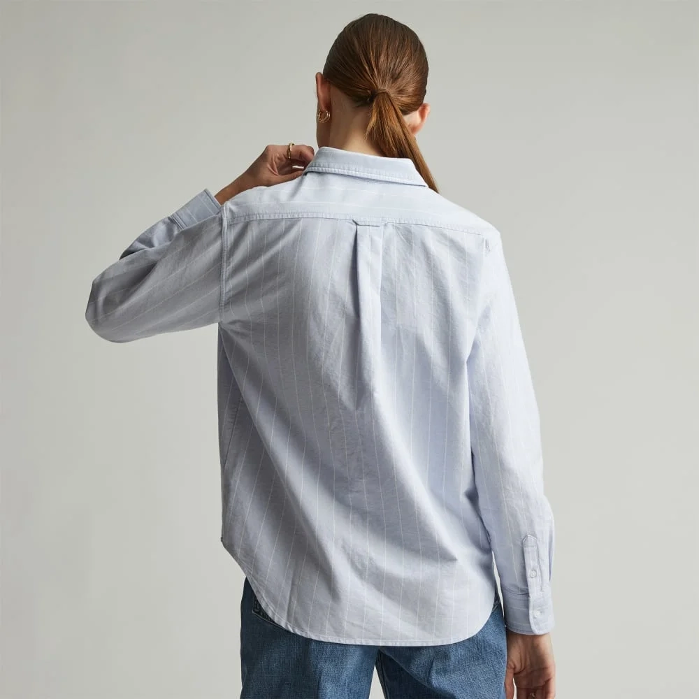 The Must-Have Oxford Shirt | Periwinkle / White (5)