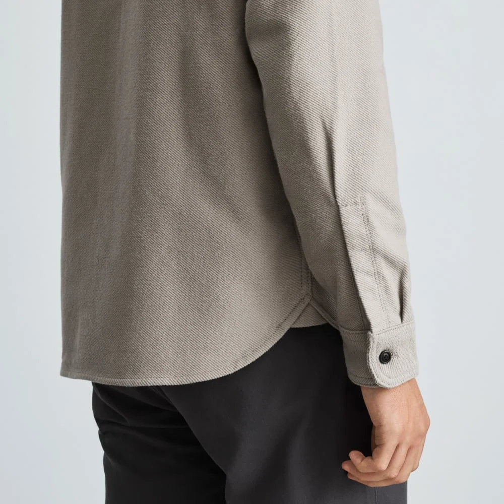 The Heavyweight Overshirt | Uniform | Stone (5)