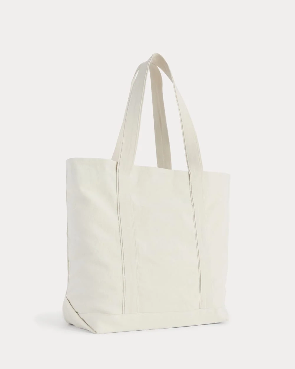Everlane x Peace & Quiet Canvas Boat Tote | Bone (3)