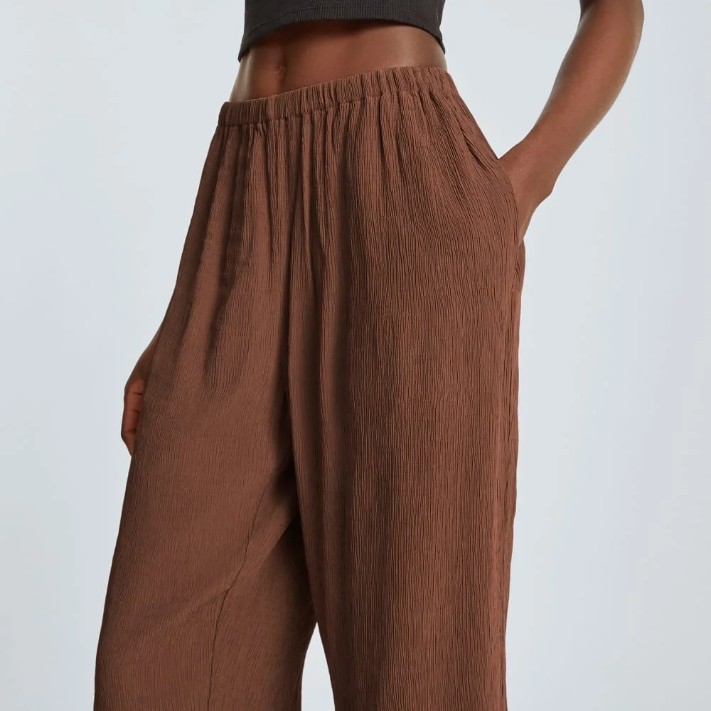 The Naia™ Ripple Pant | Walnut (2)