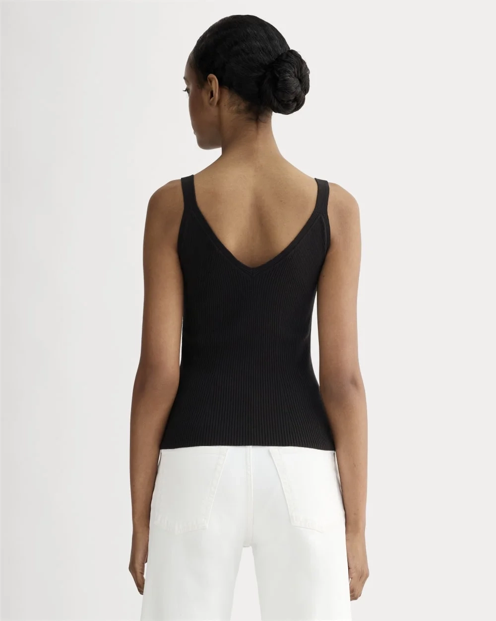 The Fine Knit Cami | Black (5)