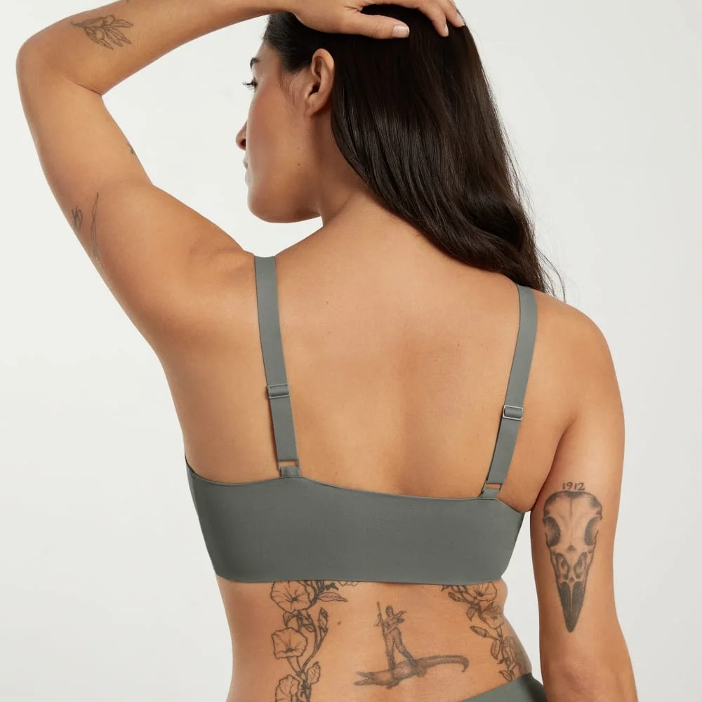 The Invisible Bra | Pewter Green (6)