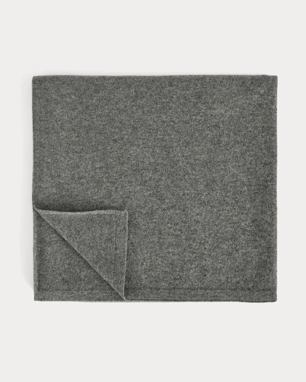 The Cashmere Scarf | Heather Charcoal (5)