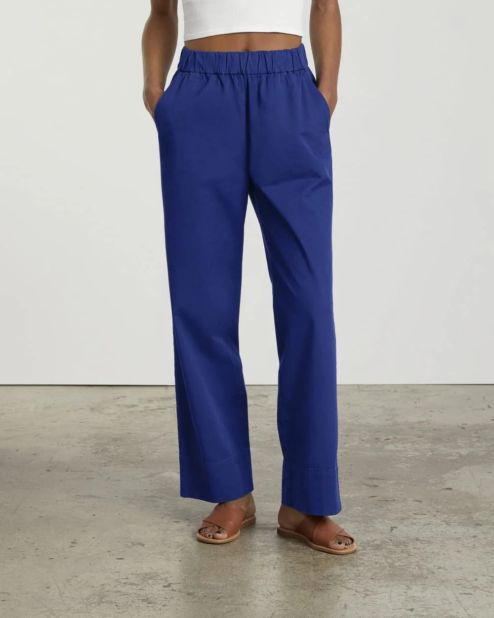 The Easy Pant | Cobalt (5)