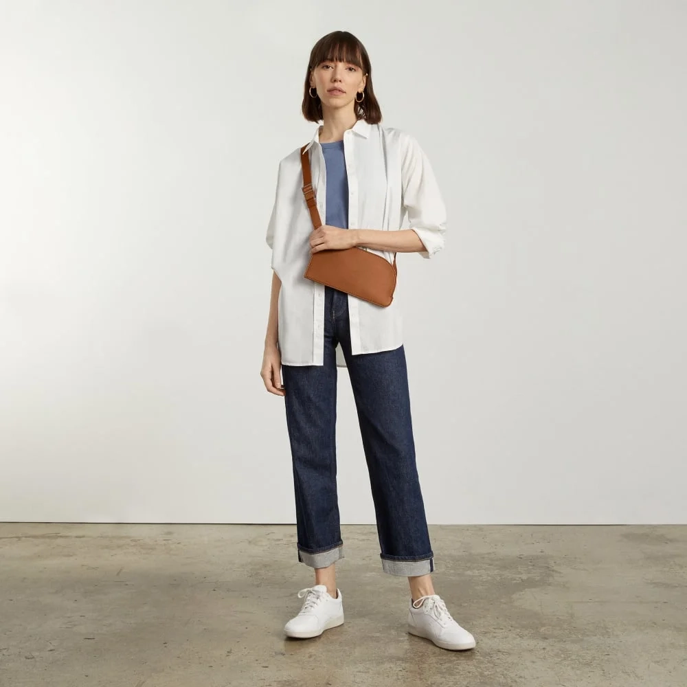 The Cactus Leather Sling Bag | Honey (5)