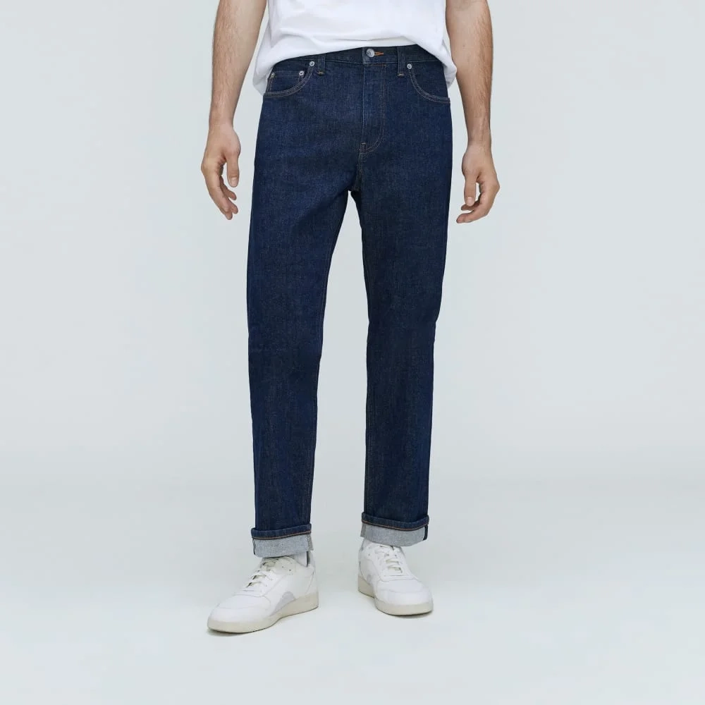 The Selvedge Straight Fit Jean | Indigo Rinse (3)
