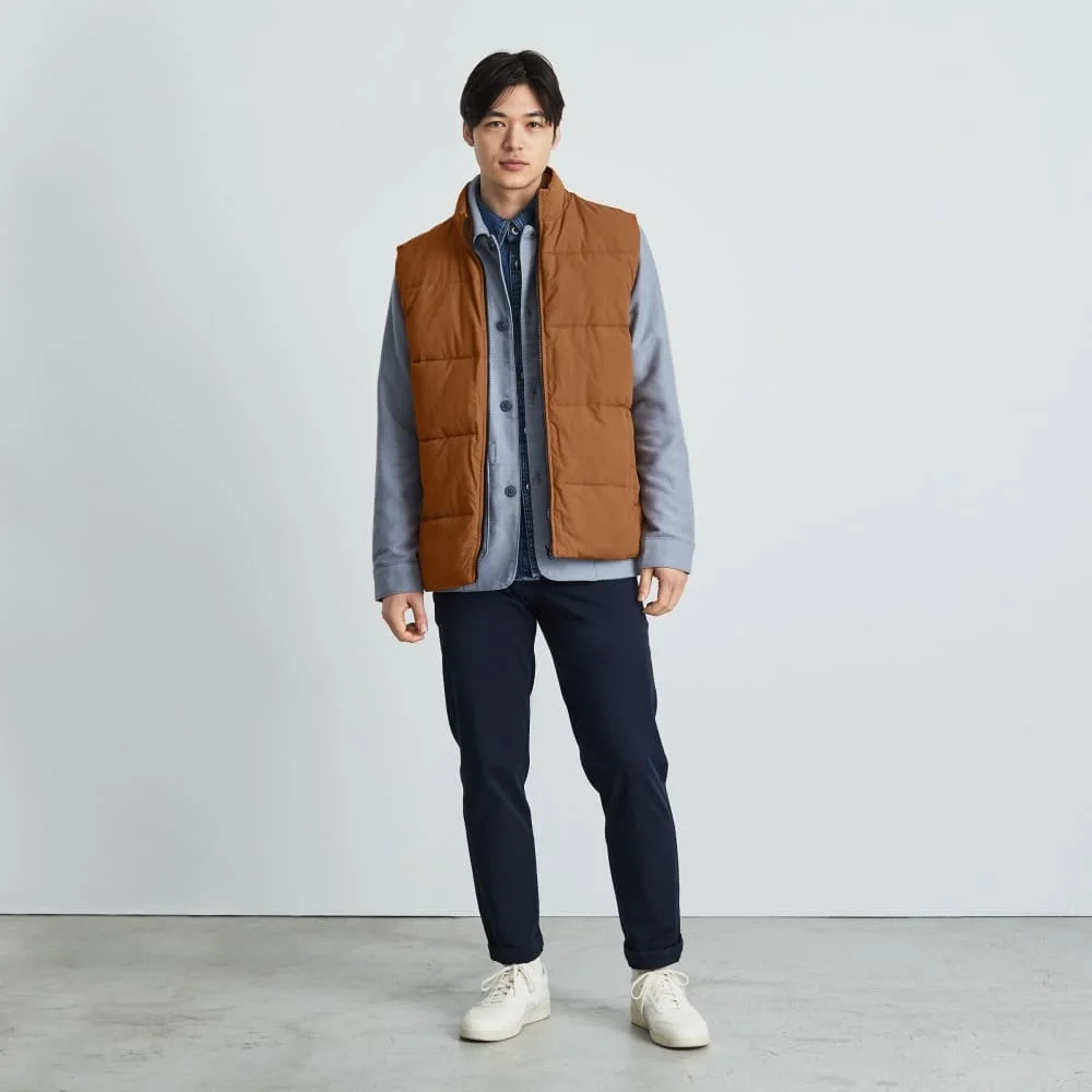 The ReNew Puffer Vest | Toasted Almond (5)
