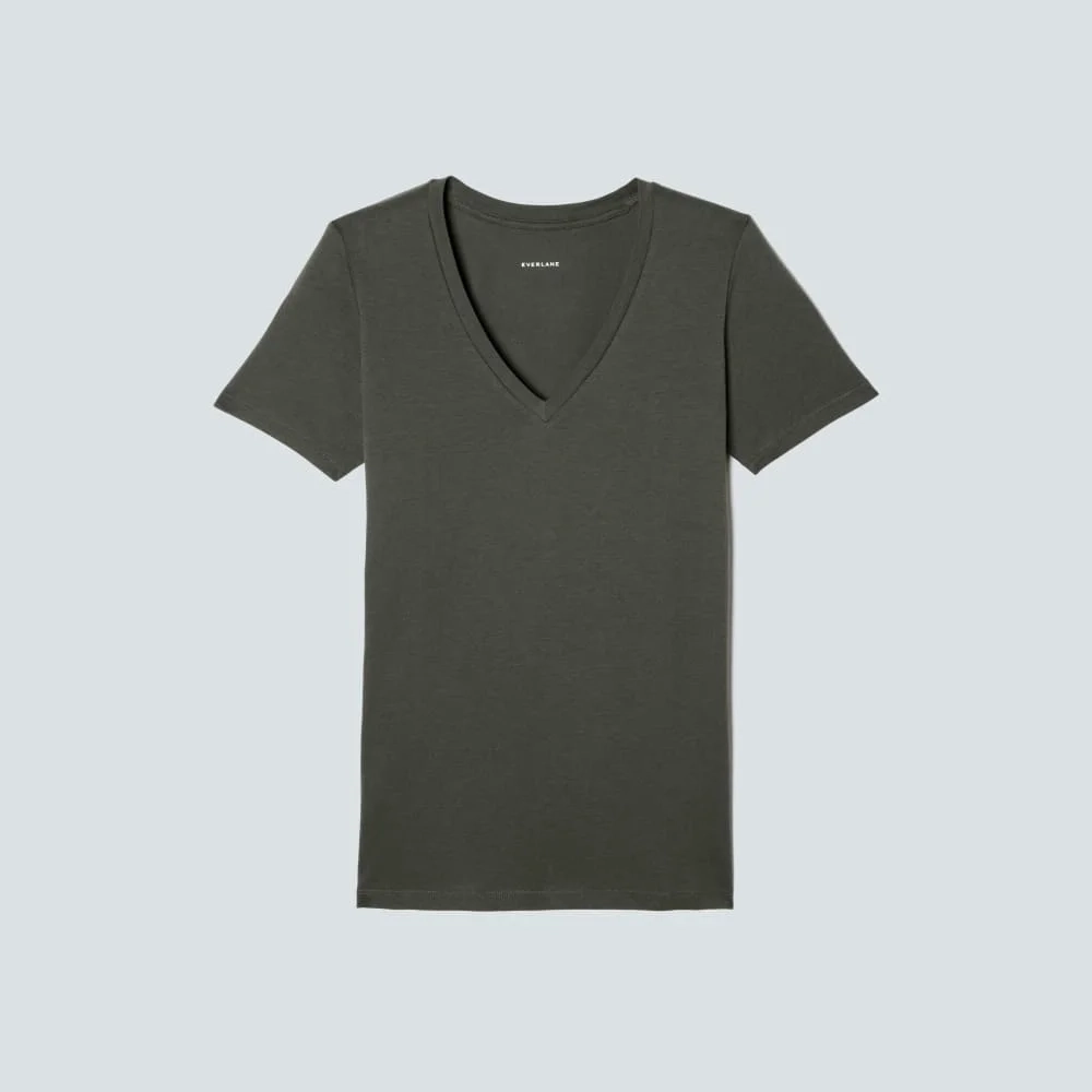 The Organic Cotton V-Neck | Kambaba (4)