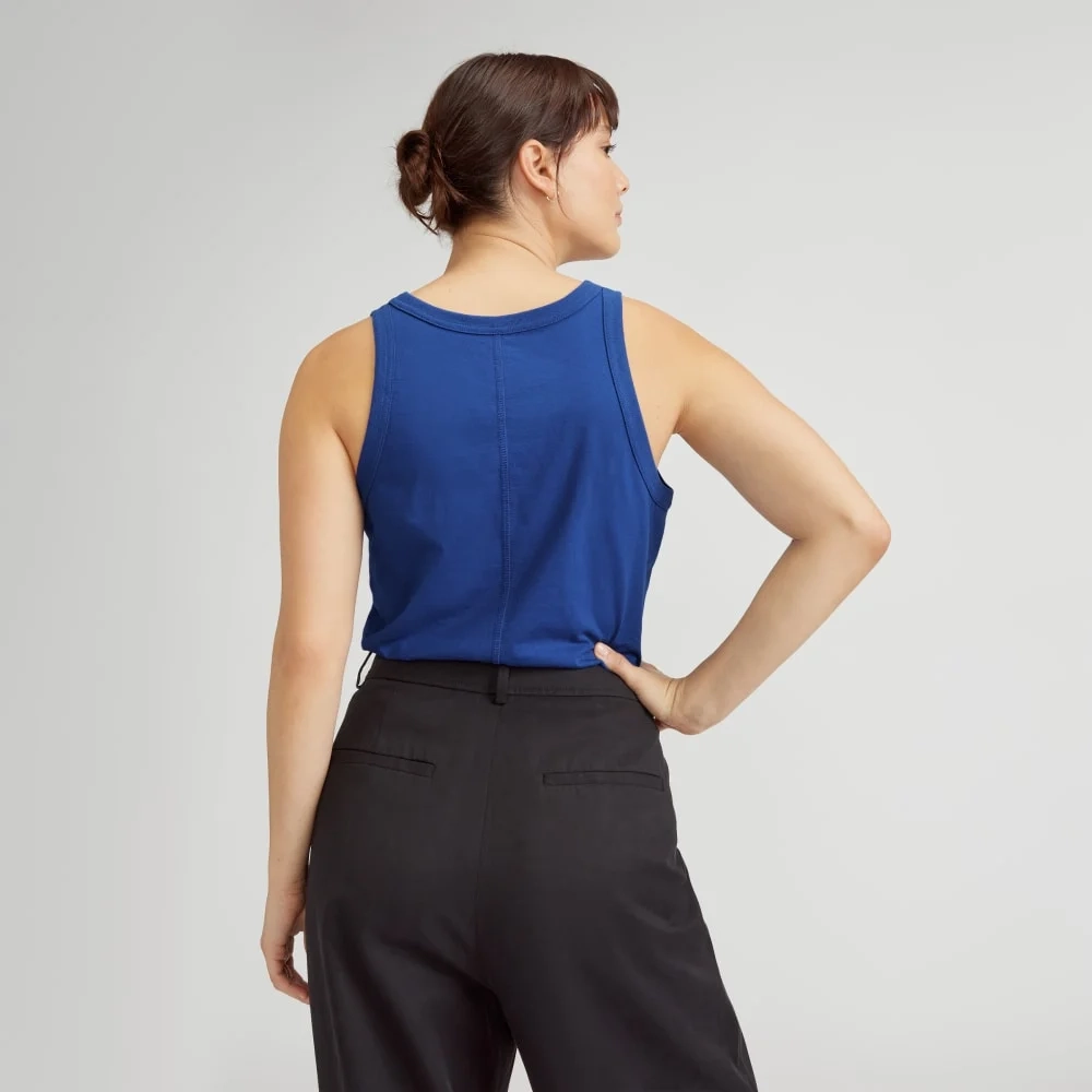 The Tank in Essential Cotton | Mazarine Blue (4)