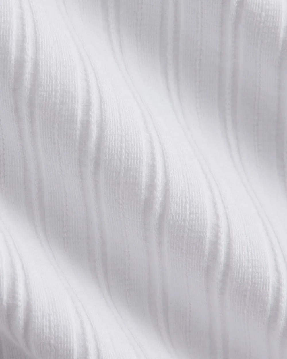 V-Neck Tank in Pointelle | White (2)