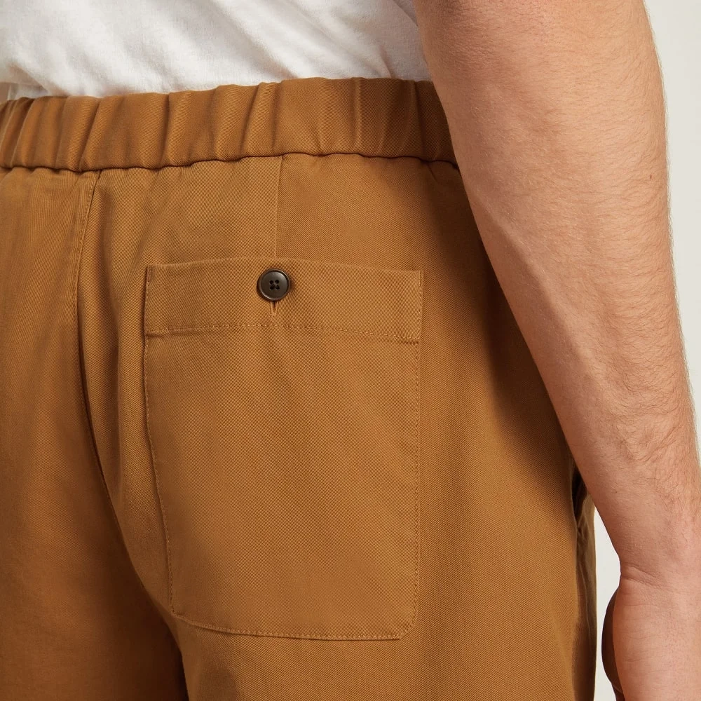 The Pull-On Performance Chino Short | Tawny Brown (4)