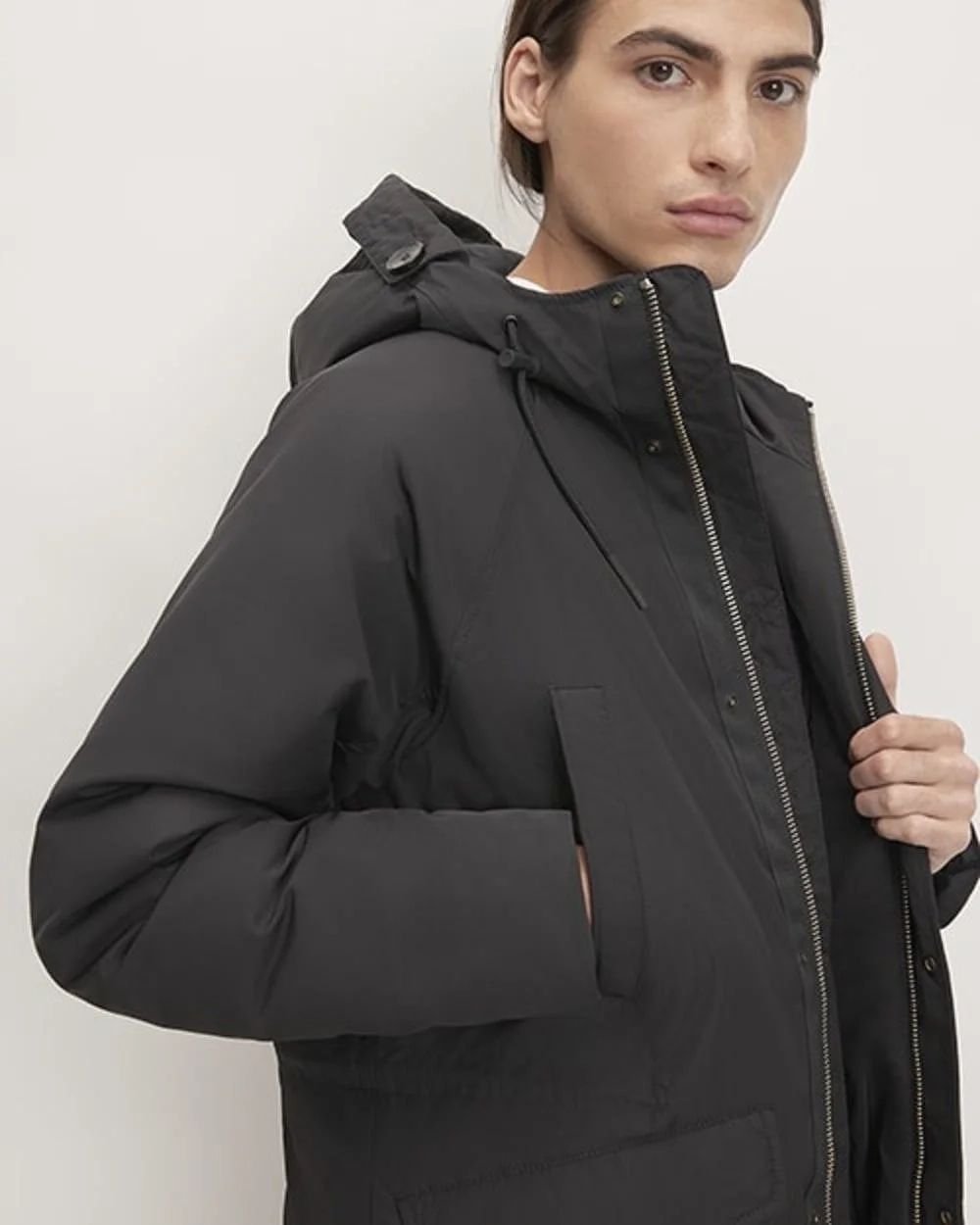 The ReNew Long Parka | Black (8)