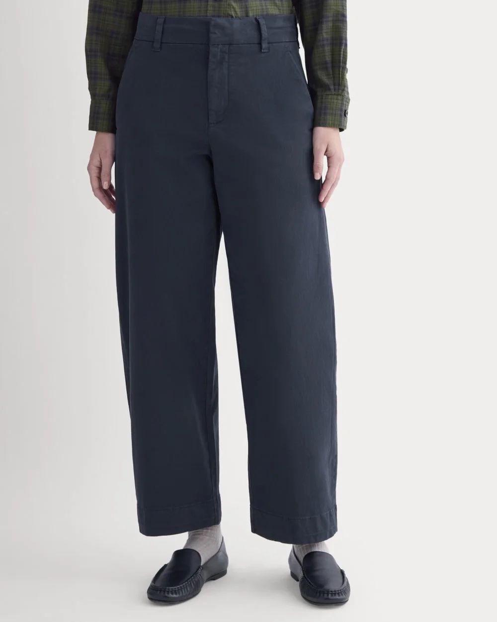 Cotton Twill Chino | Navy (2)