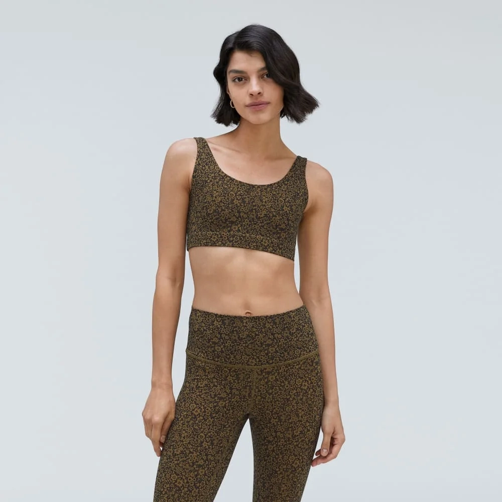 The Perform Bra® | Black / Breen Floral (5)