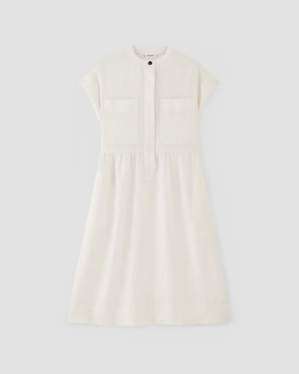 The Craft Dress in Linen | Bone (6)