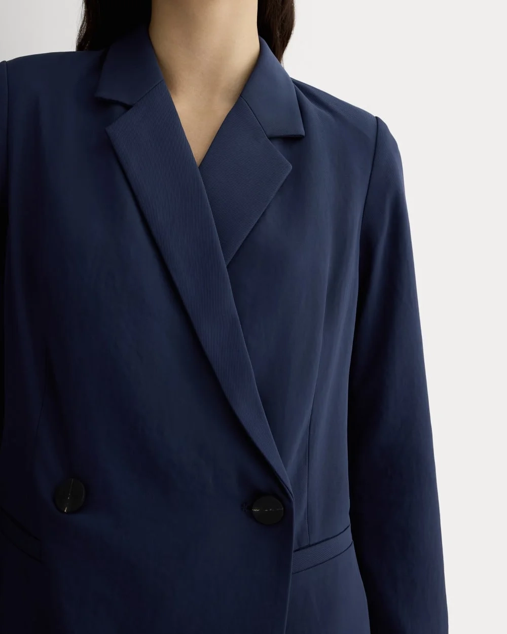 The Drapey Blazer | Navy (2)