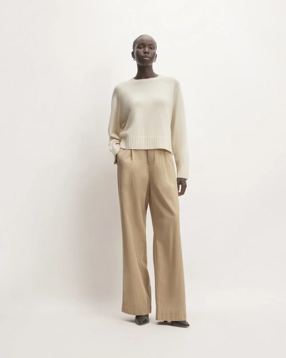 The Boxy Crew in Cashmere | Bone (5)