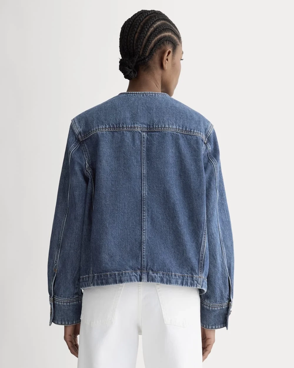 The Denim Barrel Jacket | Deep Atlantic (5)