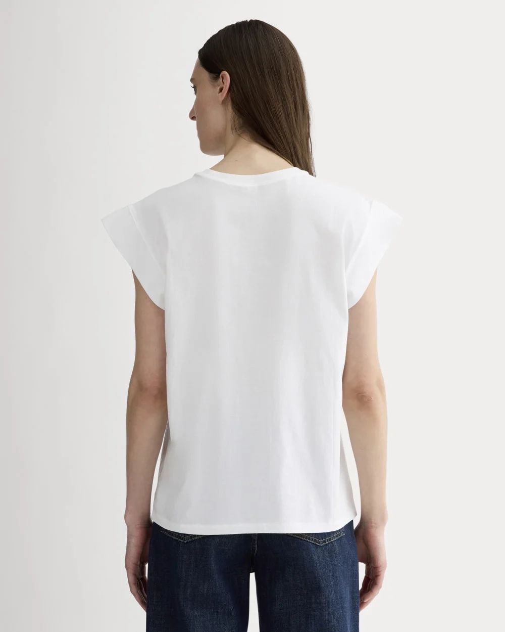 The Muscle Tee in Essential Cotton | White (4)