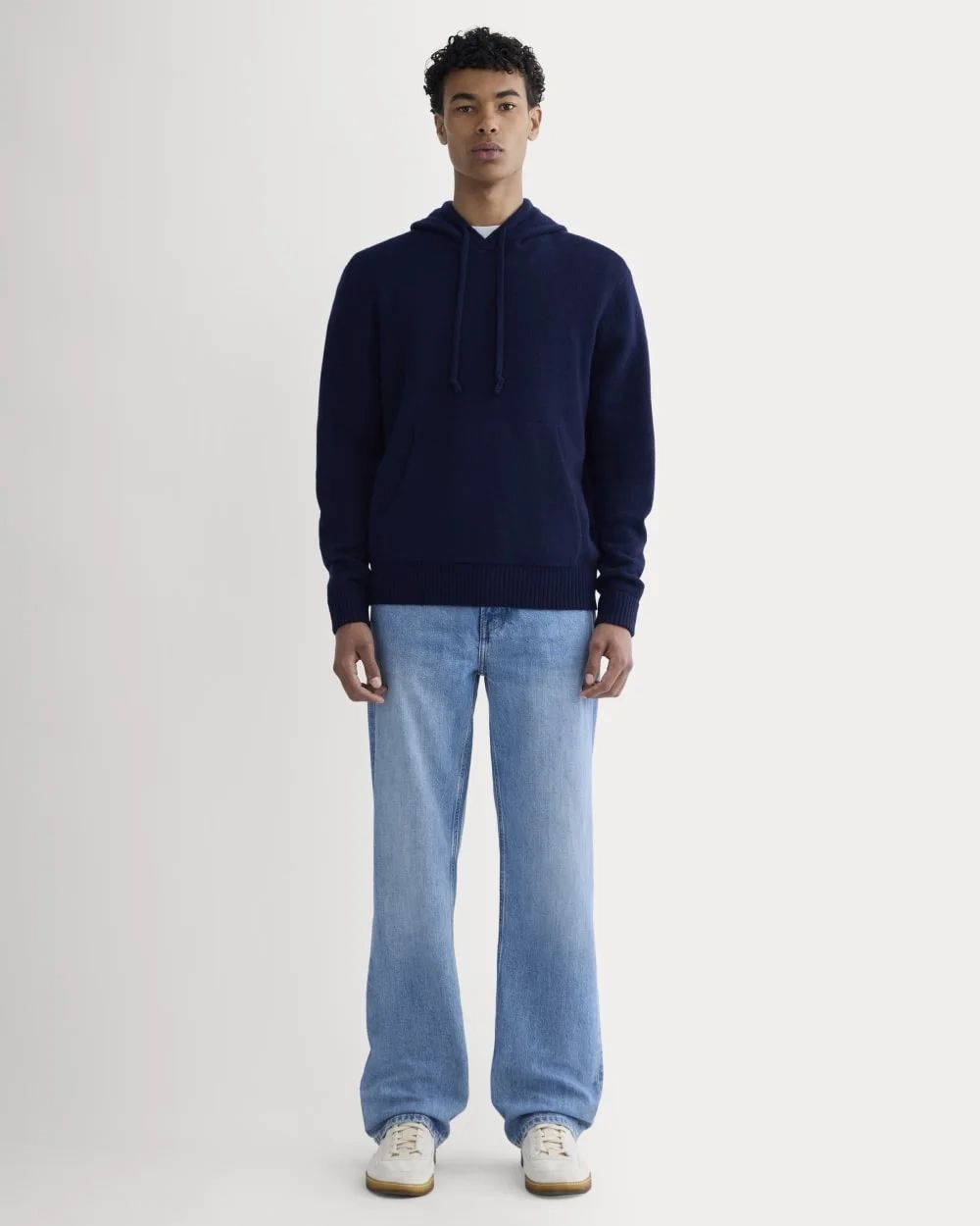 The Felted Merino Hoodie | Deep Navy (5)