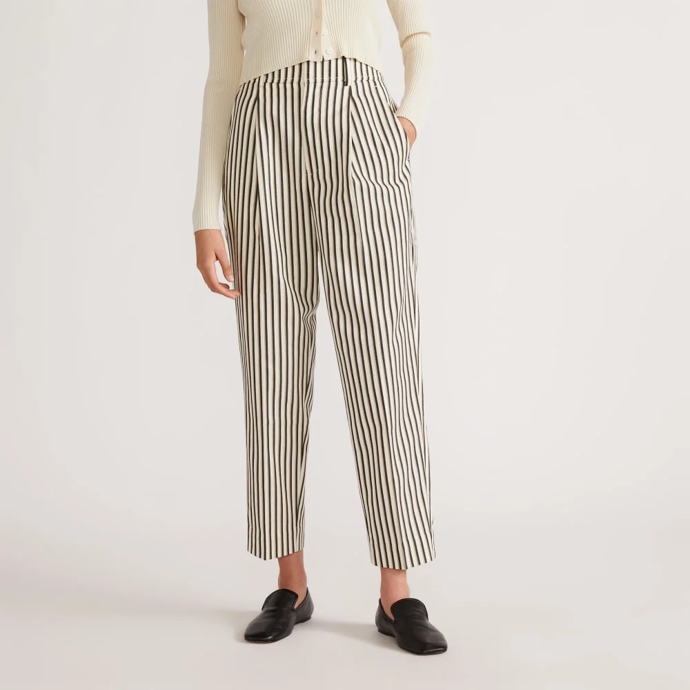The Draper Tapered Pant in Buttersmooth | Ombre Stripe (4)