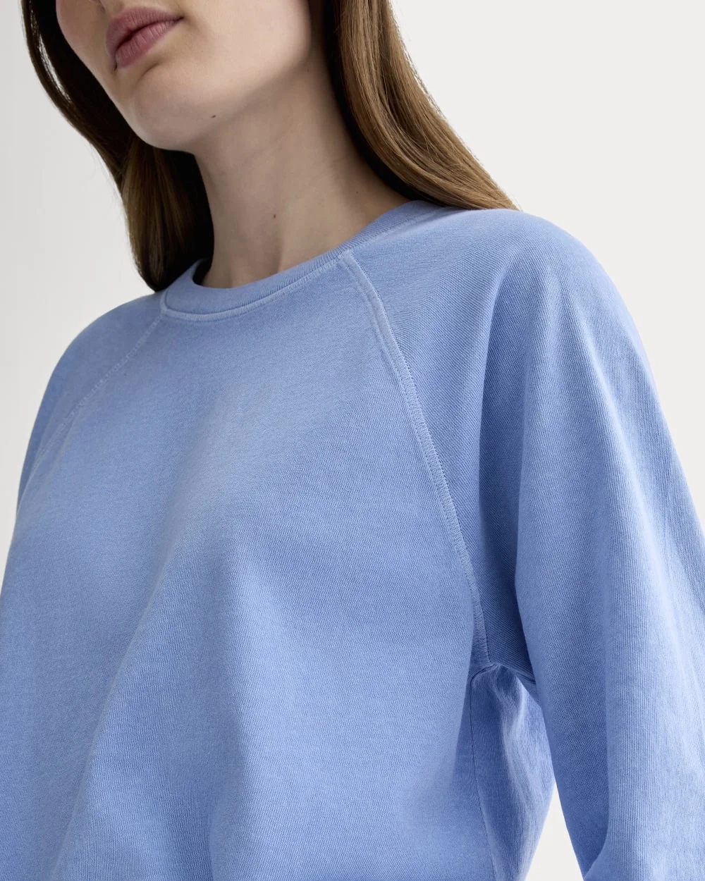 The Off-Duty Long-Sleeve Tee | Granada Sky Blue Garment Dye (4)