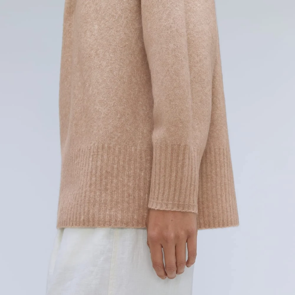The Cozy-Stretch Pullover | Taupe Grey (5)