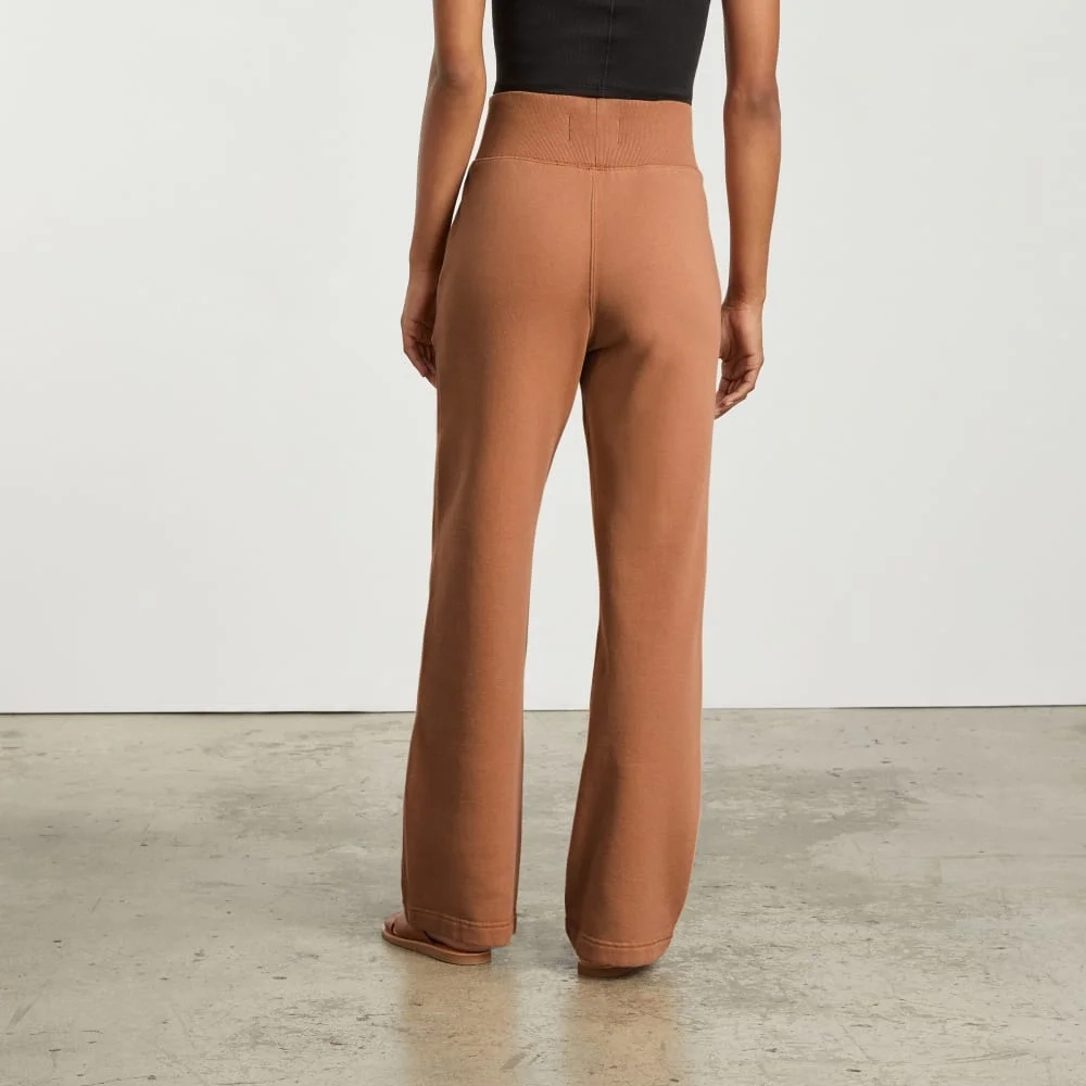 The Track High-Waist Pant | Tawny Brown (5)