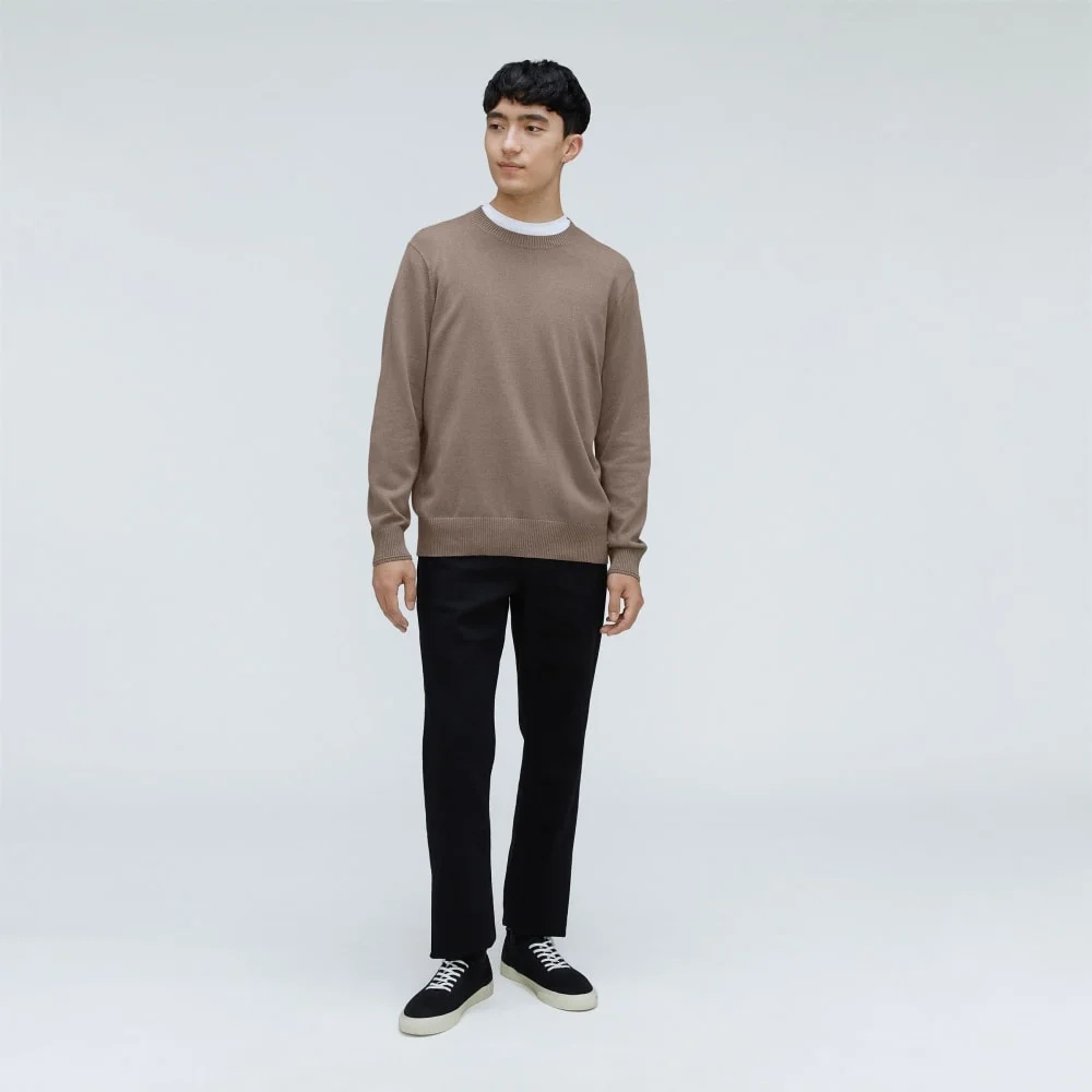 The No-Sweat Sweater | Uniform | Taupe Grey (4)