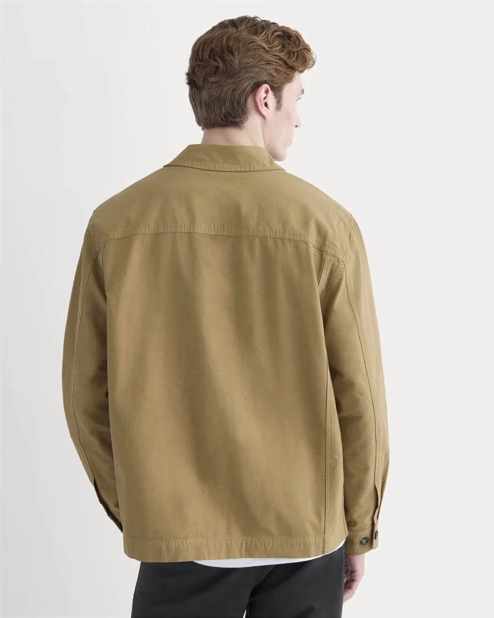 Utility Shirt Jacket | Aged Brass (5)