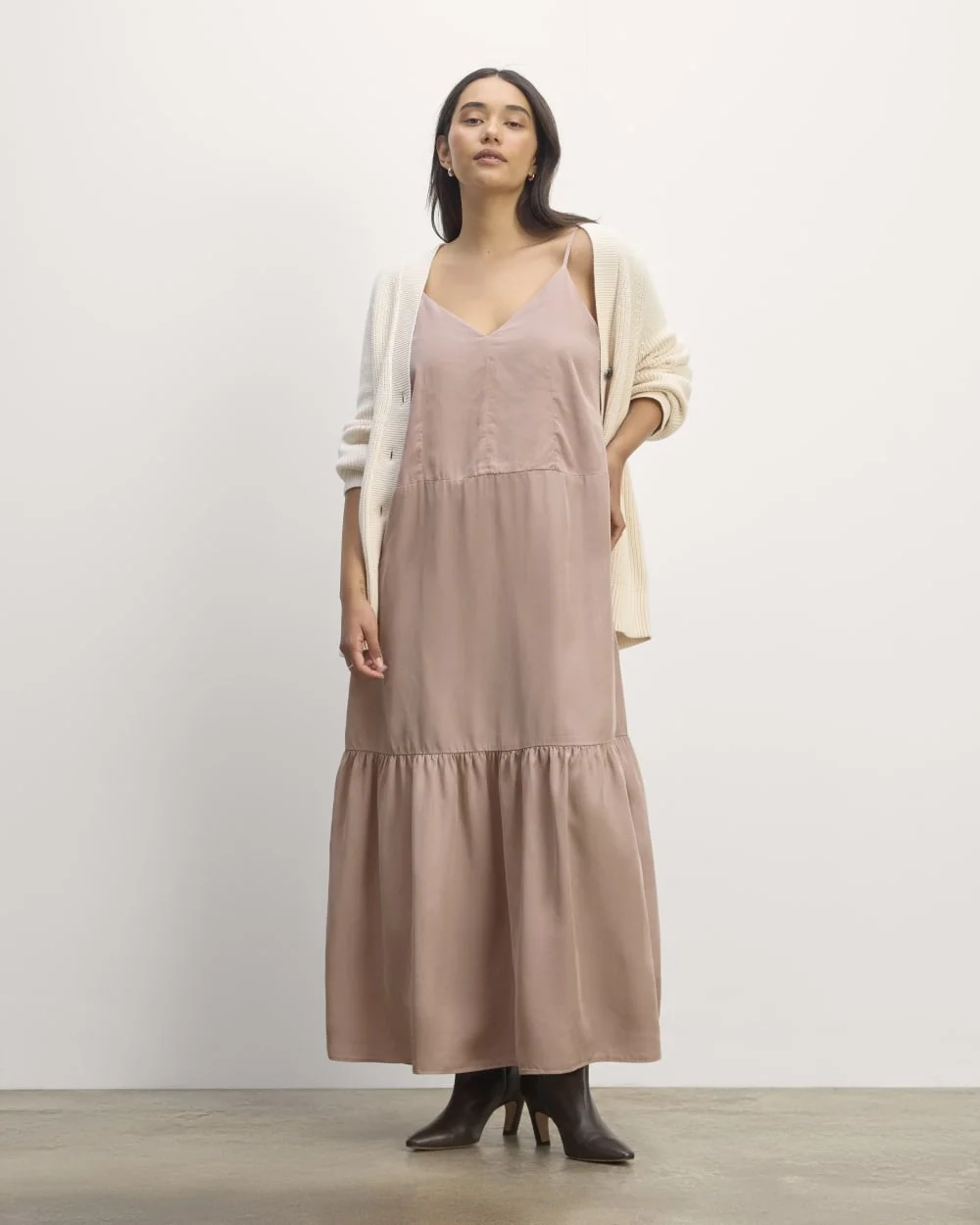 The Long Weekend Dress in Butterlite | Dusty Rose