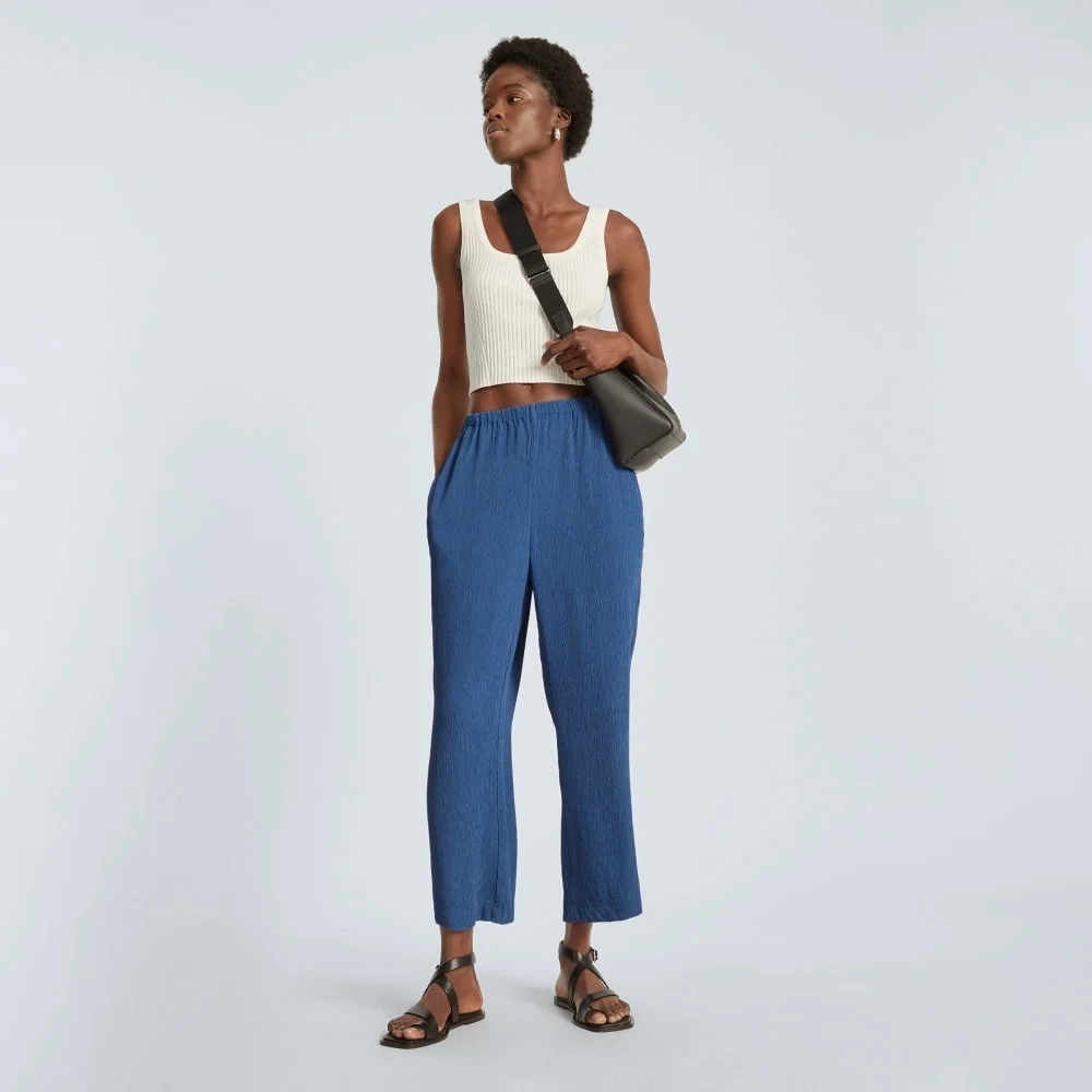 The Naia™ Ripple Pant | Deep Blue (5)