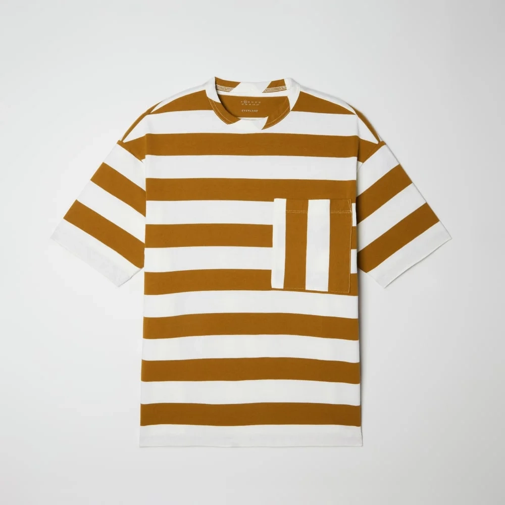 The Everyone Relaxed Tee | Tapenade / Canvas Tan (4)