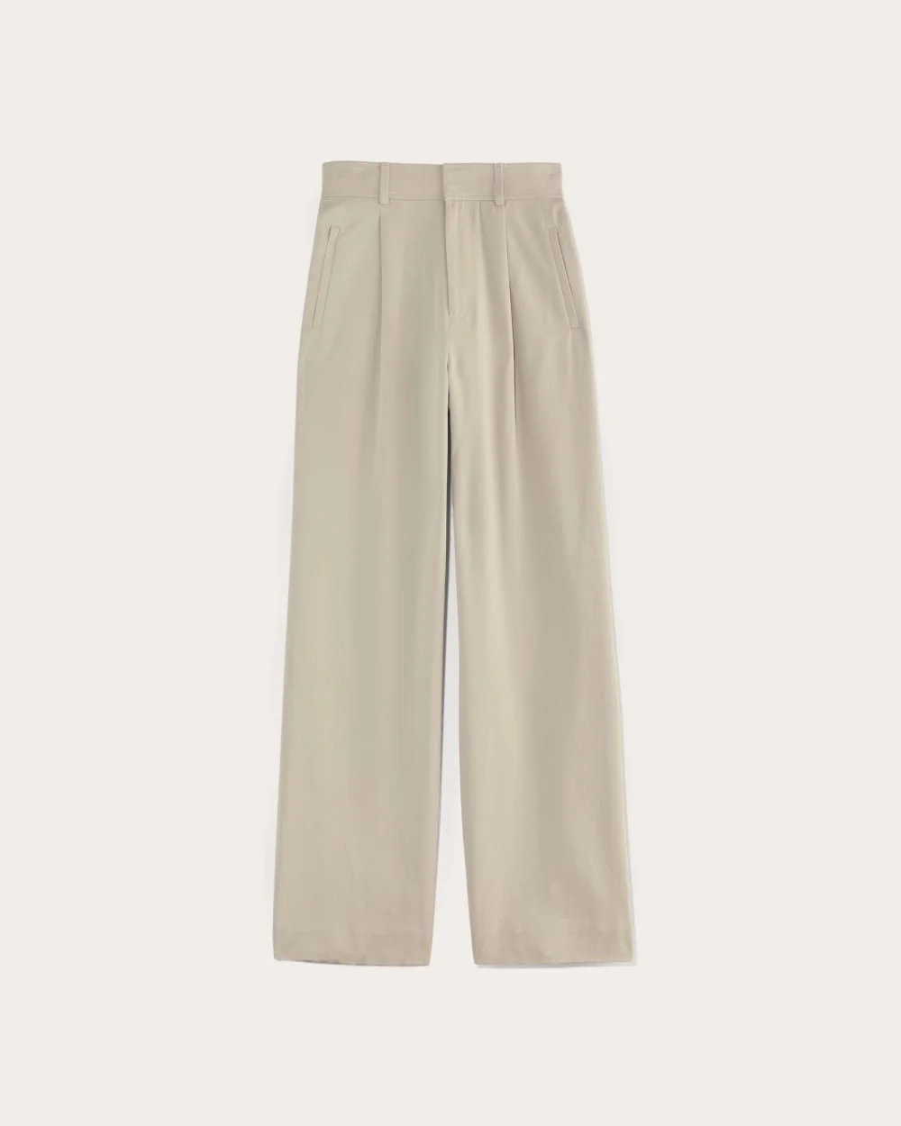 The Draper Pleated Pant in Buttersmooth | Sandstone | 32" Inseam (6)