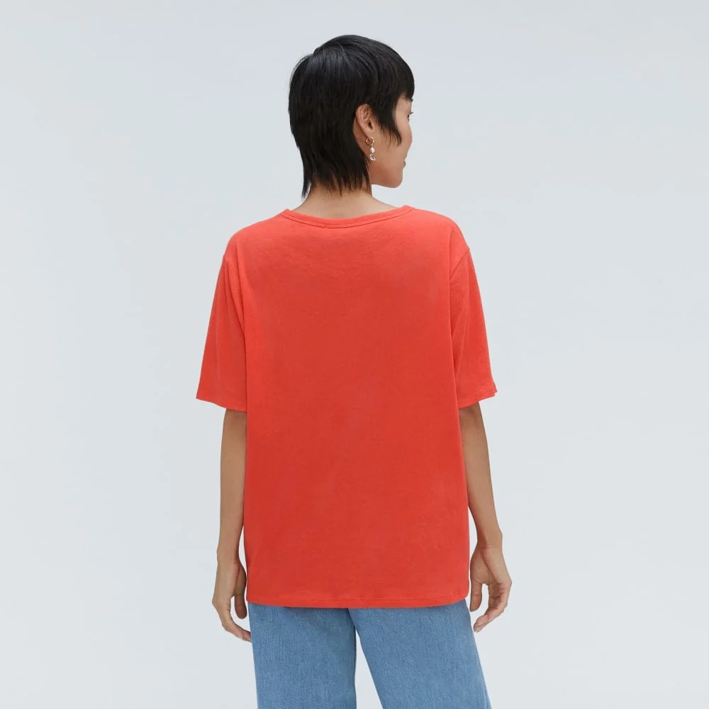 The Air Tee | Red Orange (5)
